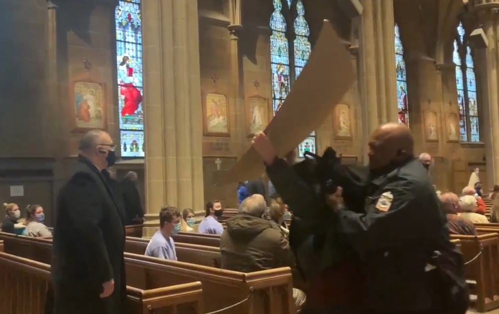 Pro-abortion protesters arraigned after being charged with disrupting Respect Life Mass in Ohio - LifeSite