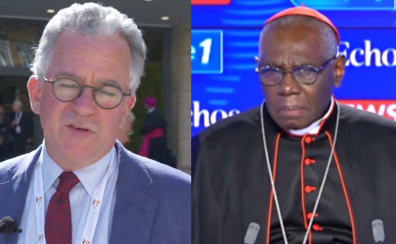 Papal biographer says Cardinal Sarah must resign for accusing Francis of heresy